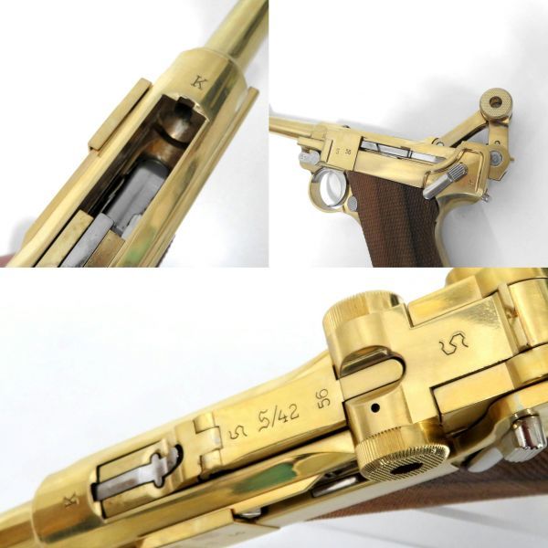 マルシン　ルガーＰ０８（smg規格）　２丁セット　専用木ケース付き マルシン ルガー P-08 美品 P08 4インチ パラベラム | Luger MARUSHIN