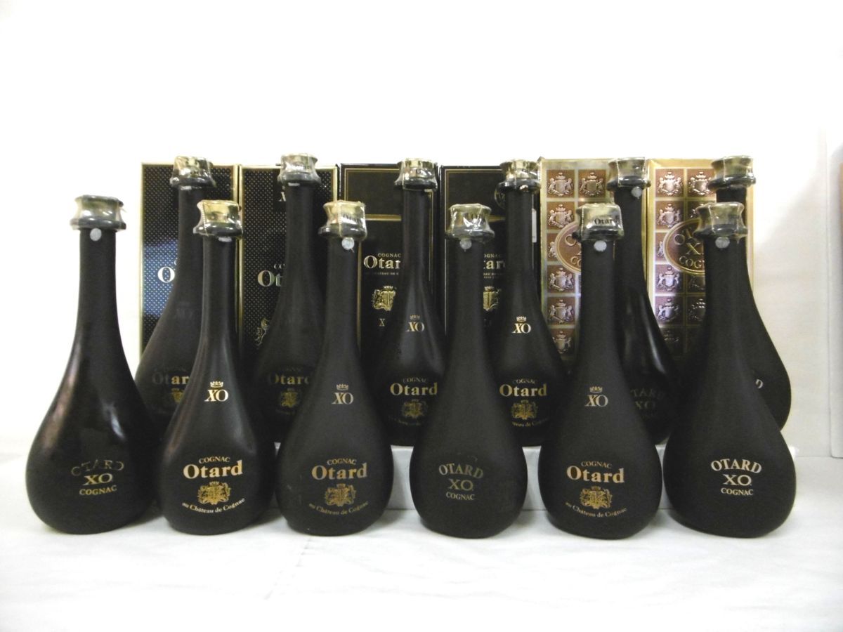 未開封品　Otard X.O. Cognac 700ml 専用箱付きお酒　古酒 古酒 未開栓 12本セット OTARD オタール XO COGNAC BRANDY コニャック