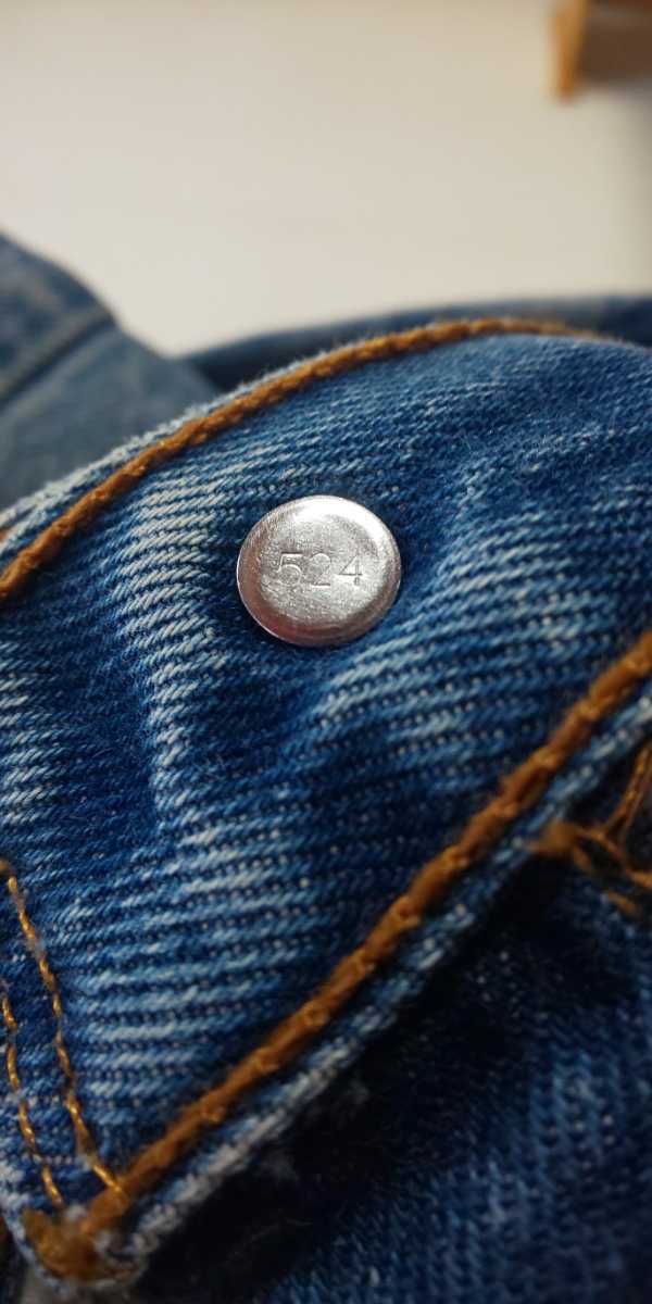 リーバイス Levi's 希少made in usa 希少ビッグサイズ 40インチ ボタン裏 524 ヴィンテージ アメカジ 80s 90s