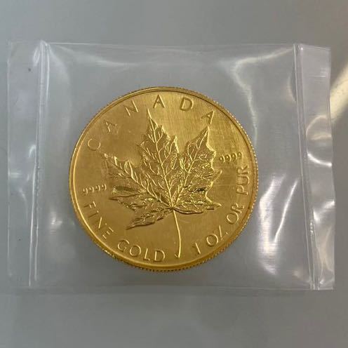 メイプルリーフ金貨 1オンス 金 ゴールド 1oz(金)｜売買された 