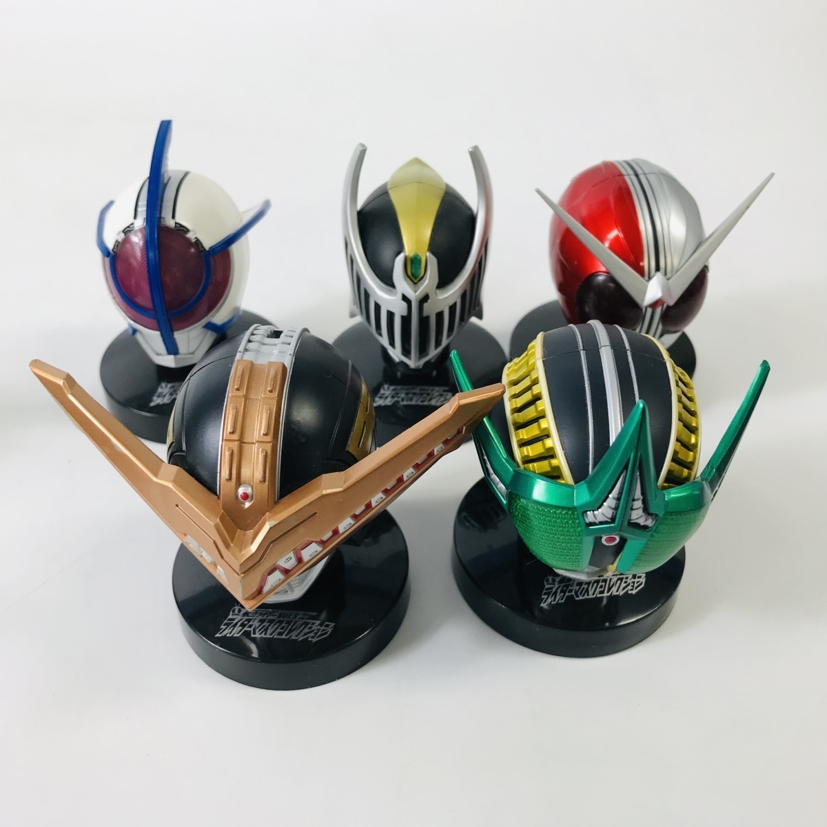 ジャンク 仮面ライダー マスクコレクションまとめ マスコレ 凍鬼 朱鬼