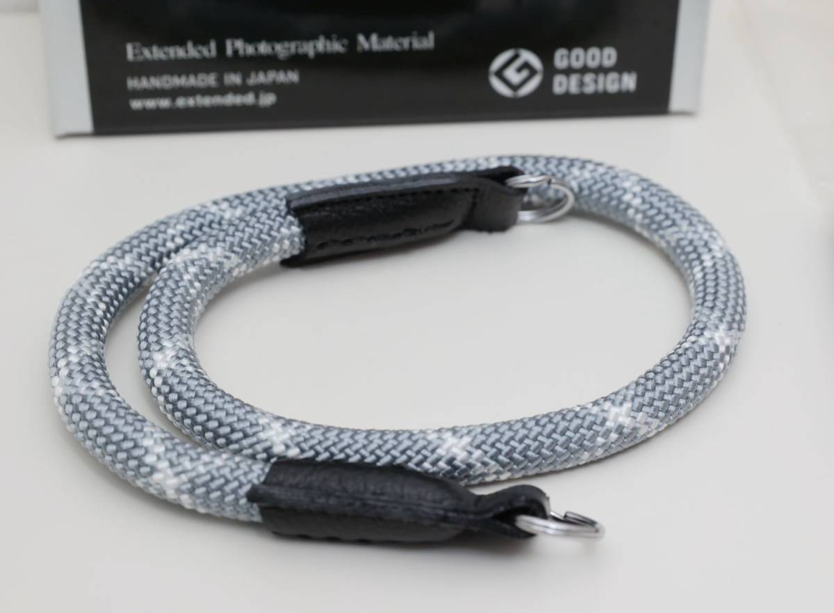 日本職人手作 Yosemite Hand Strap (ヨセミテ ハンドストラップ)EL CAPITAN GRAY φ9mm/50cm ライカ用