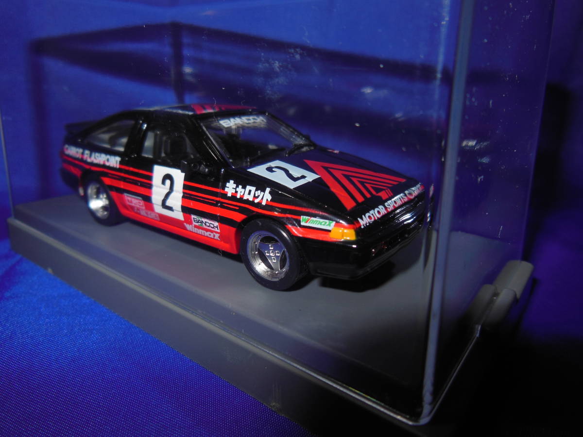 1/43 原点 土屋圭市 ADVAN アドバン キャロット 倉田 トレノ 富士
