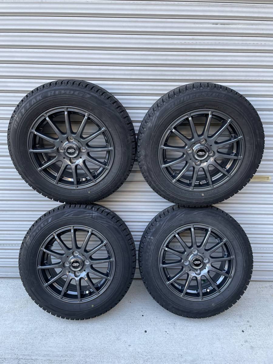 HOT，品質保証 ブリジストン レボGZ 165/70R14 +42 ET42 TEAD12 スタッドレス ホイール４本セット アクア/スペイド/スイフト RevoGZ(スタッドレスタイヤ)｜売買されたオークション情報、yahooの商品情報をアーカイブ 4穴