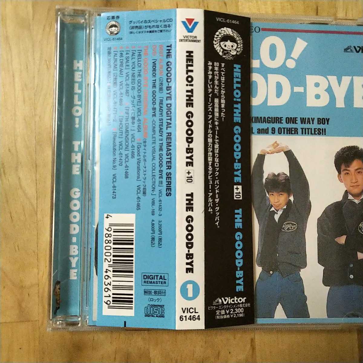 THE GOOD-BYE The HELLO! 公式通販 GOOD - HELLO CD BYE 野村義男 Good