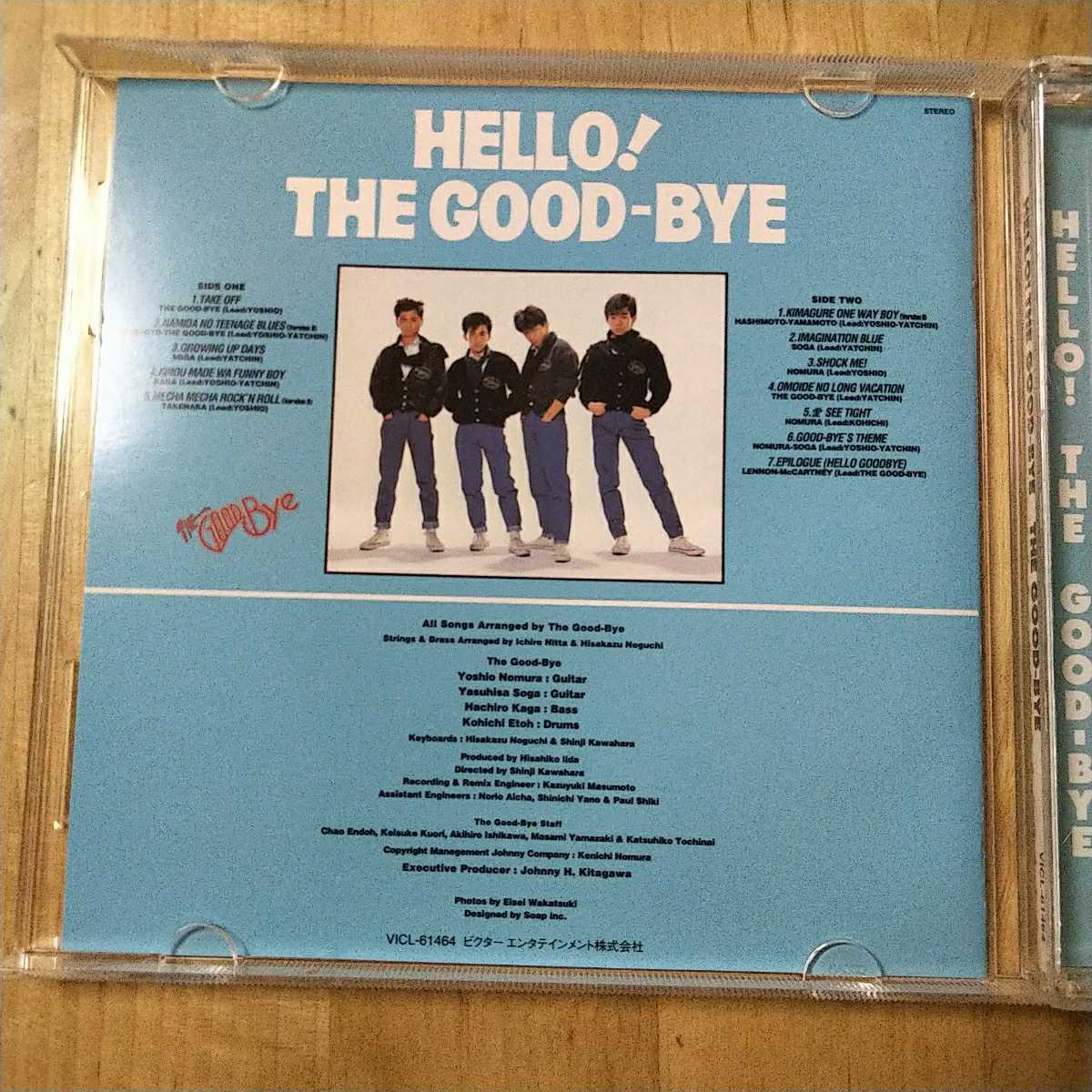 THE GOOD-BYE The HELLO! 公式通販 GOOD - HELLO CD BYE 野村義男 Good