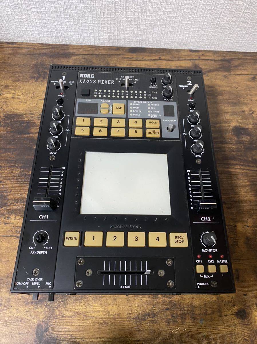 1円から～ KORG KM-2 DJミキサー KAOSS MIXER コルグ カオスミキサー 