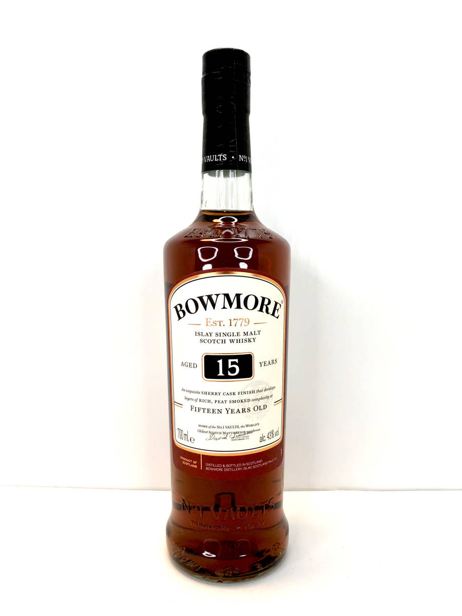 ボウモア 15年 シェリー カスク フィニッシュ 43度 700ml ボウモア 15
