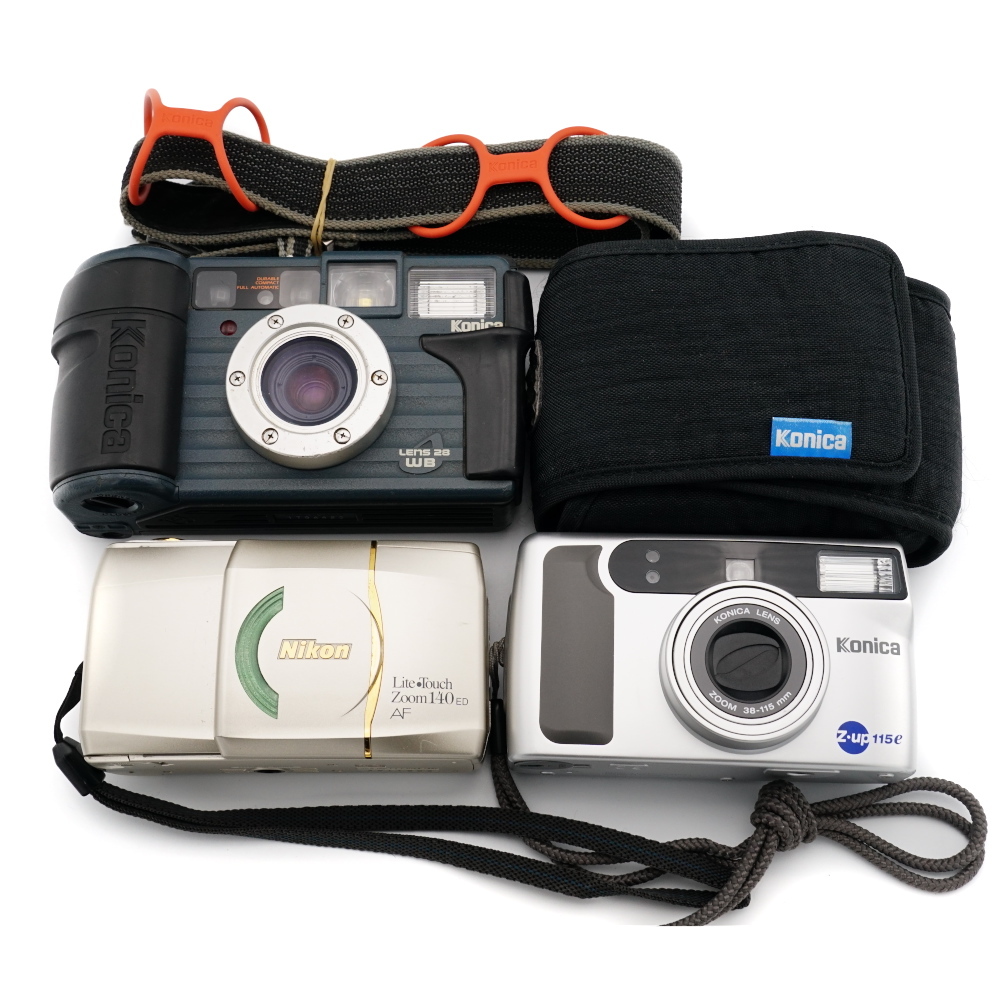 Konica 現場監督 28 WB | Totte Me Camera 動作美品 3台セット Konica