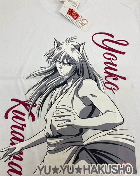 訳あり 幽遊白書 半袖tシャツ 蔵馬 妖狐 ホワイト Ll イラスト キャラクター 売買されたオークション情報 Yahooの商品情報をアーカイブ公開 オークファン Aucfan Com