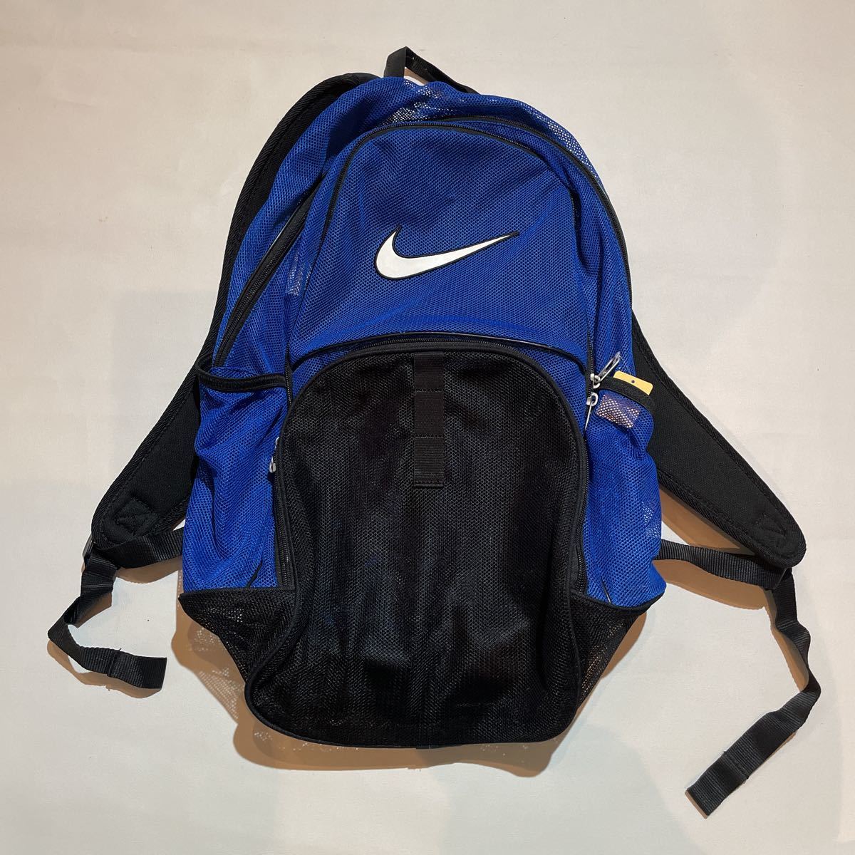 Nike メッシュ バックパック 青 鞄 リュック ナイキ ブルー リュックサック デイパック 売買されたオークション情報 Yahooの商品情報をアーカイブ公開 オークファン Aucfan Com