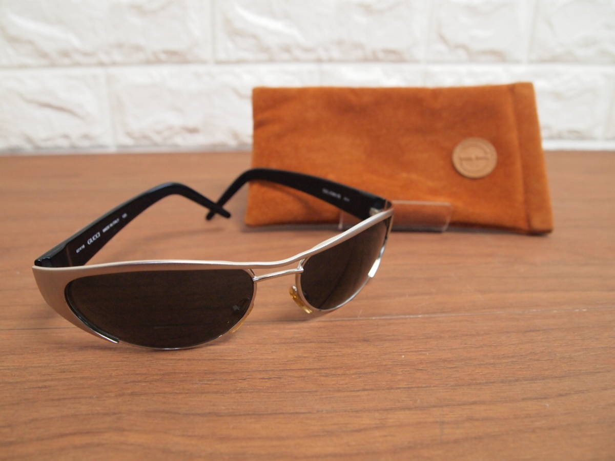 グッチ GUCCI GG2381/S SC9 62□16 サングラス メガネ シルバー×ブラック プラスチック メンズ レディース