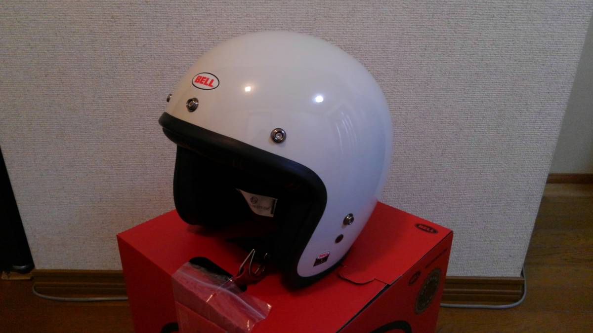  BELL ジェットヘルメットCUSTOM500 ベル カスタム500 サイズM(Mサイズ)｜売買されたオークション情報、yahooの商品情報をアーカイブ公開 - オークファン ジェットヘルメット
