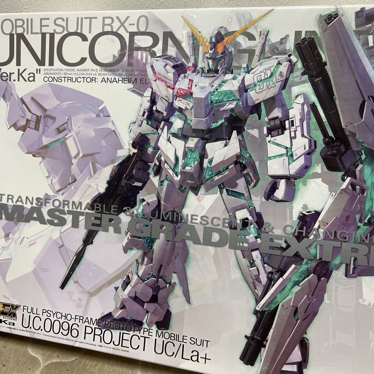 MGEX ユニコーンガンダムver.ka MGEX ユニコーンガンダム 1⁄100 未組立