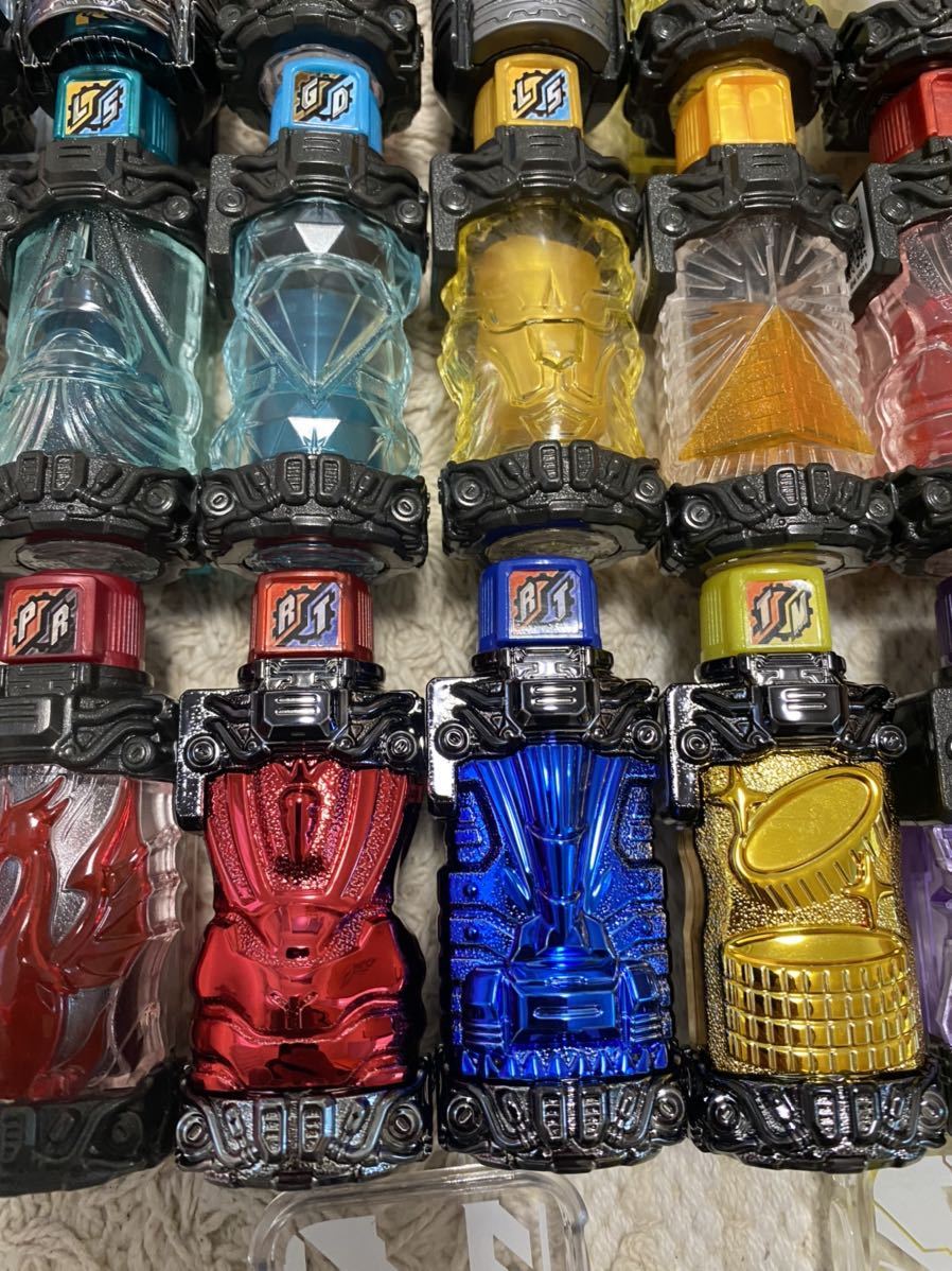 仮面ライダービルド フルボトル 大量 仮面ライダーエグゼイド 