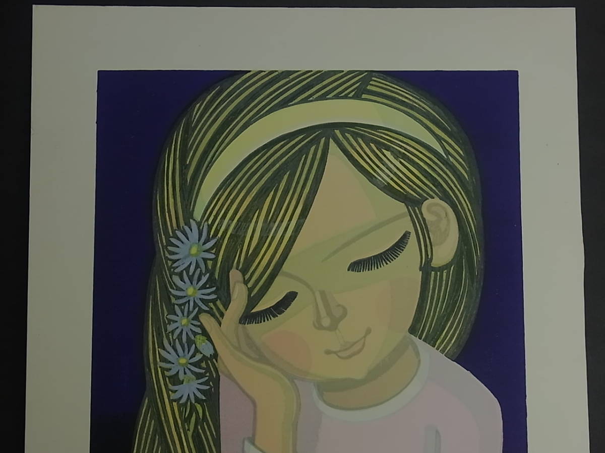 d0053 池田修三 スイッチョン 木版画 1991年(木版画)｜売買された