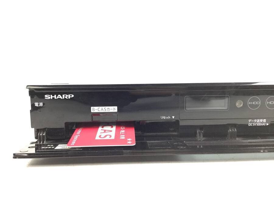SHARP シャープ AQUOS BD-T1700 HDD/BDレコーダー 2015年製 3D対応品