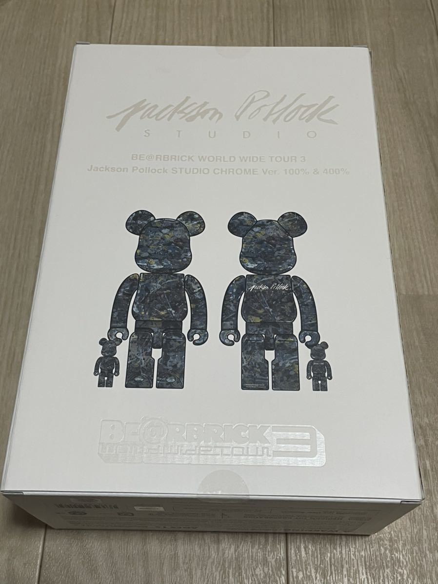 MEDICOM TOY BE@RBRICK WORLD WIDE TOUR3 BE@RBRICK Jackson Pollock 