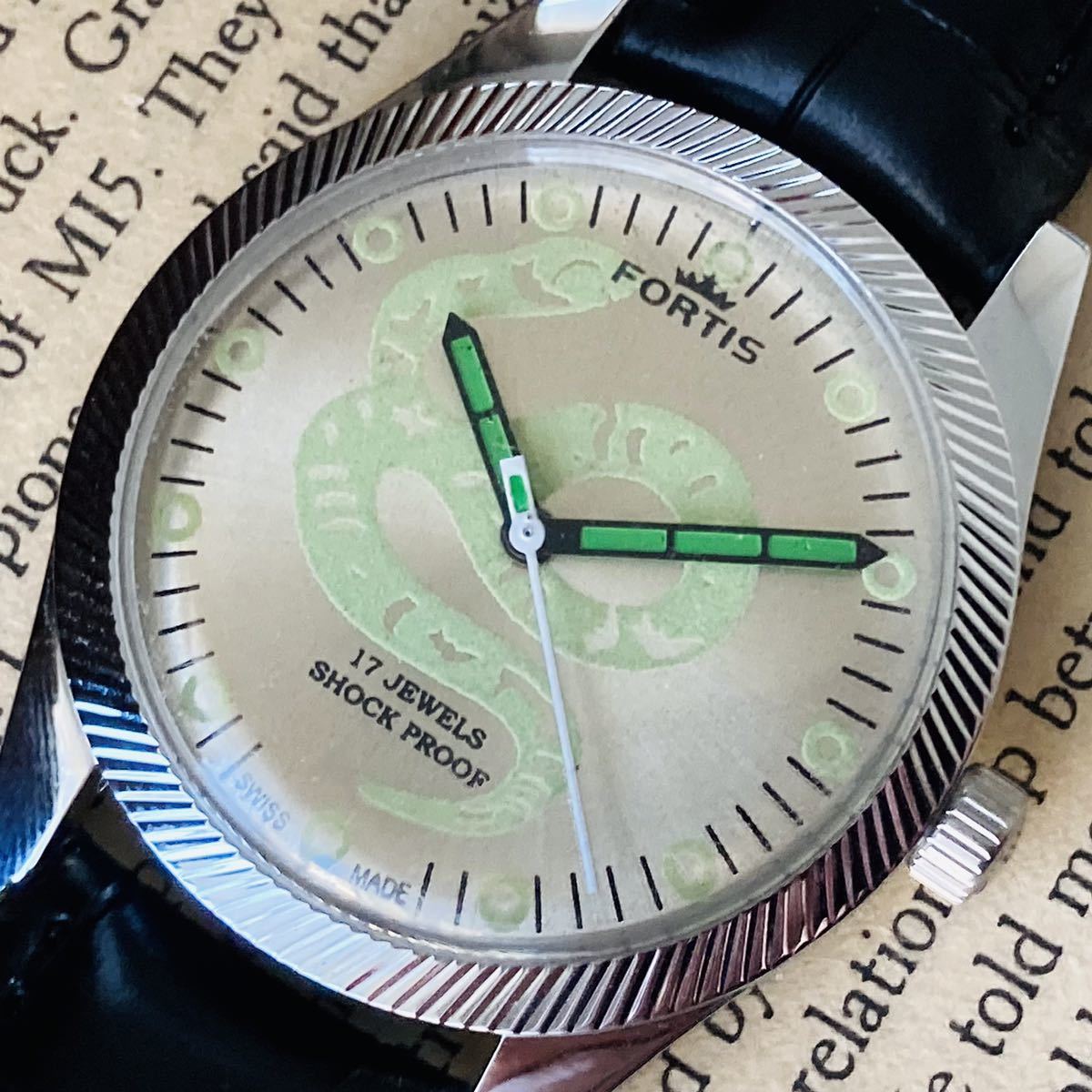 1円スタート】□カッコイイ!美品□フォルティス/FORTIS/アンティーク 