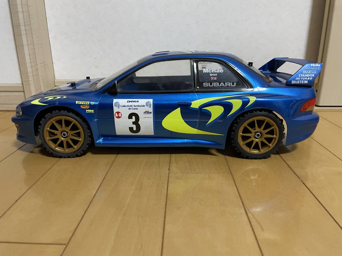 タミヤTT-02タイプS インプレッサボディ付き （ラリー仕様） タミヤTT-02タイプS インプレッサボディ付き （ラリー仕様） タミヤTT