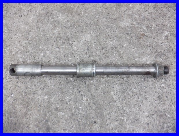 ◇Ⅱ491 GPZ1100 ZXT10A フロントアクスルシャフト レターパックプラス可