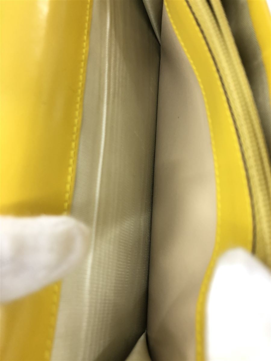 GUCCI◆GUCCI/長財布/イエロー/無地/ユニセックス/035011618755/ホースビット/使用感アリ GUCCI グッチ 長財布 レディース プチ イエロー（ブランドグッチ）（レディース財布｜財布