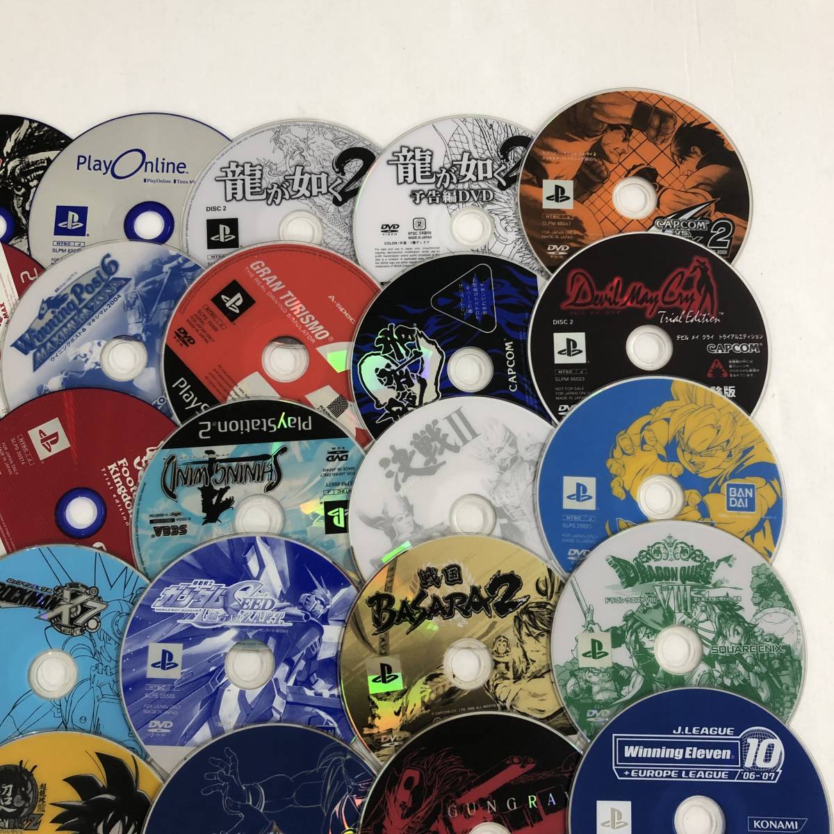 1円～】ジャンク PS2 プレイステーション2ソフト ディスクのみ まとめ 