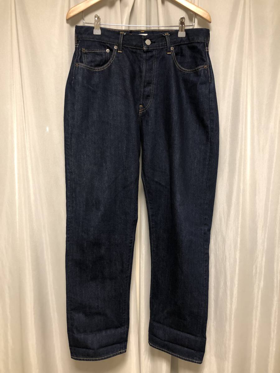 美品】CIOTA シオタ 本藍スビンコットン13.5ozストレートデニム NAVY 