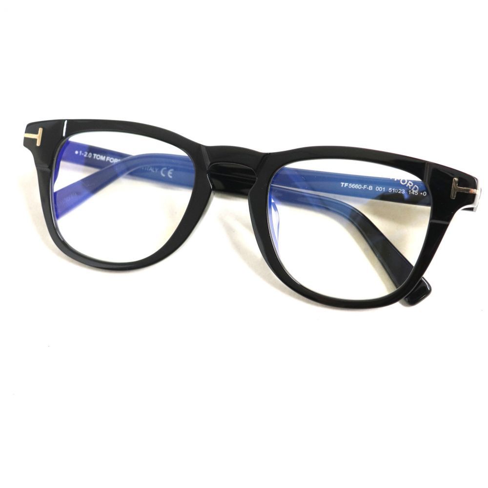 新作登場，豊富な 極 TOM FORD トムフォード TF5660－F－B 001 サングラス/メガネ/アイウェア 度無し 51 23 145 ブラック イタリア製(トムフォード)｜売買されたオークション情報、yahooの商品情報をアーカイブ公開 - オ トムフォード