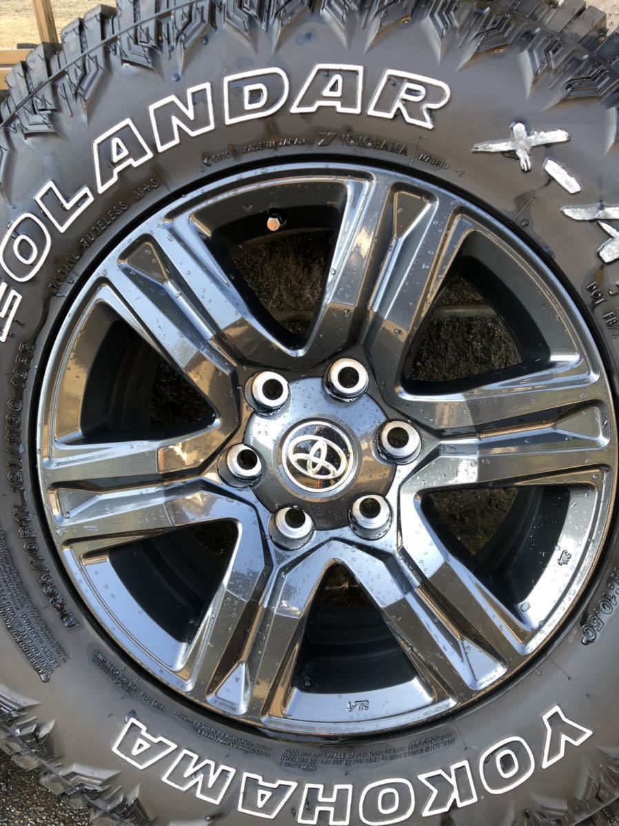 ヨコハマ ジオランダー X-AT 265/70R17 ハイラックス Zグレード 17