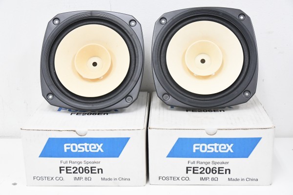 Fostex フォステクス FE206En 20㎝フルレンジユニット ペア 元箱付