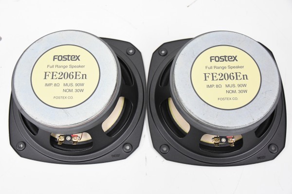 Fostex フォステクス FE206En 20㎝フルレンジユニット ペア 元箱付