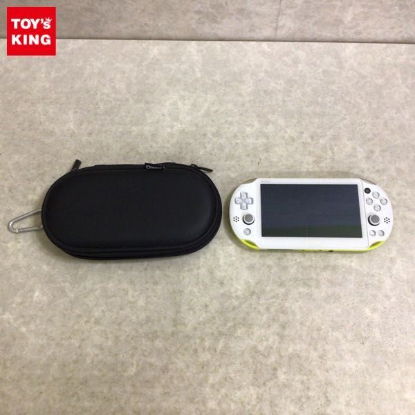 1円～ 動作確認/初期化済 箱無 PSVITA PCH-2000 本体 ライトグリーン 