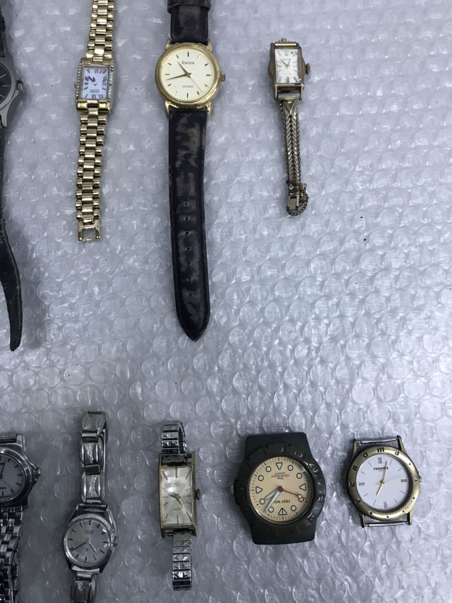 SEIKO⁄CITIZEN⁄CASIO 他 ウオッチ 色々ジャンク 中古品時計 30本入り