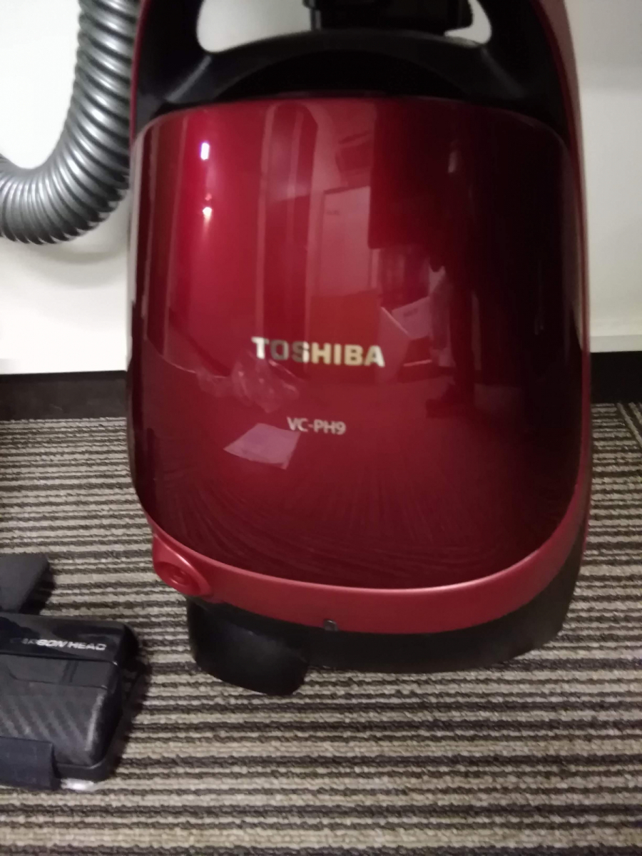 東芝 掃除機 紙パック式 キャニスター型クリーナー コード式 軽量