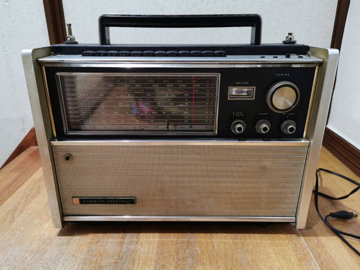BCLラジオ RF-5000B NATIONAL ナショナル アンティーク レトロ ジャンク
