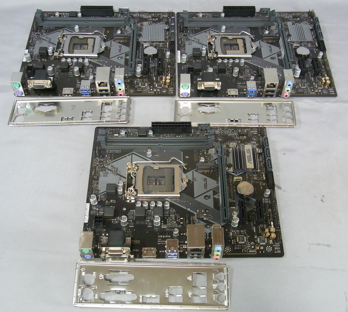 一流メーカー品 B28230 O-11553 LGA1151 マザーボード 3枚セット ジャンク