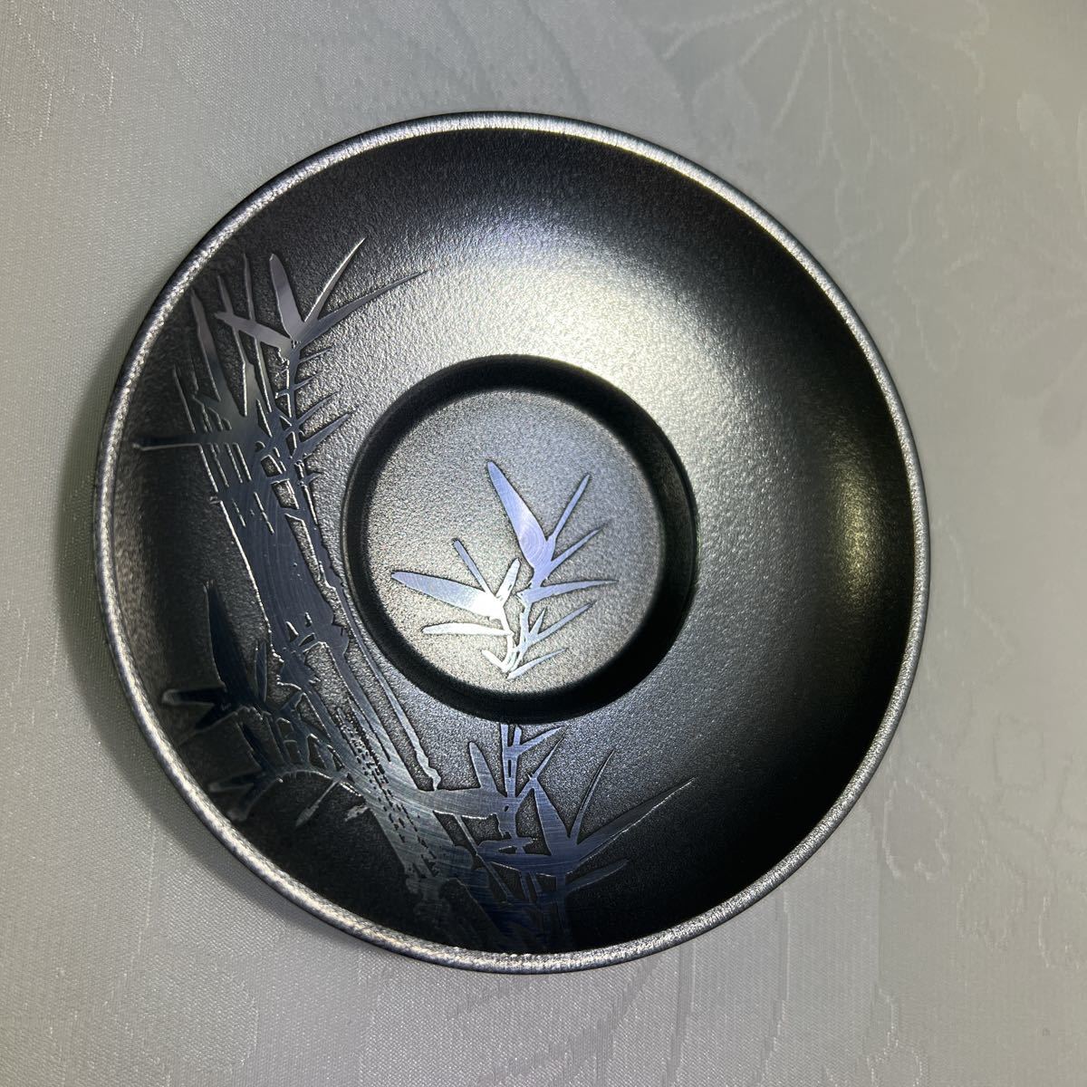 茶托 錫製 煎茶道具 | 茶道具 唐物 茶器 5客 古錫 錫半