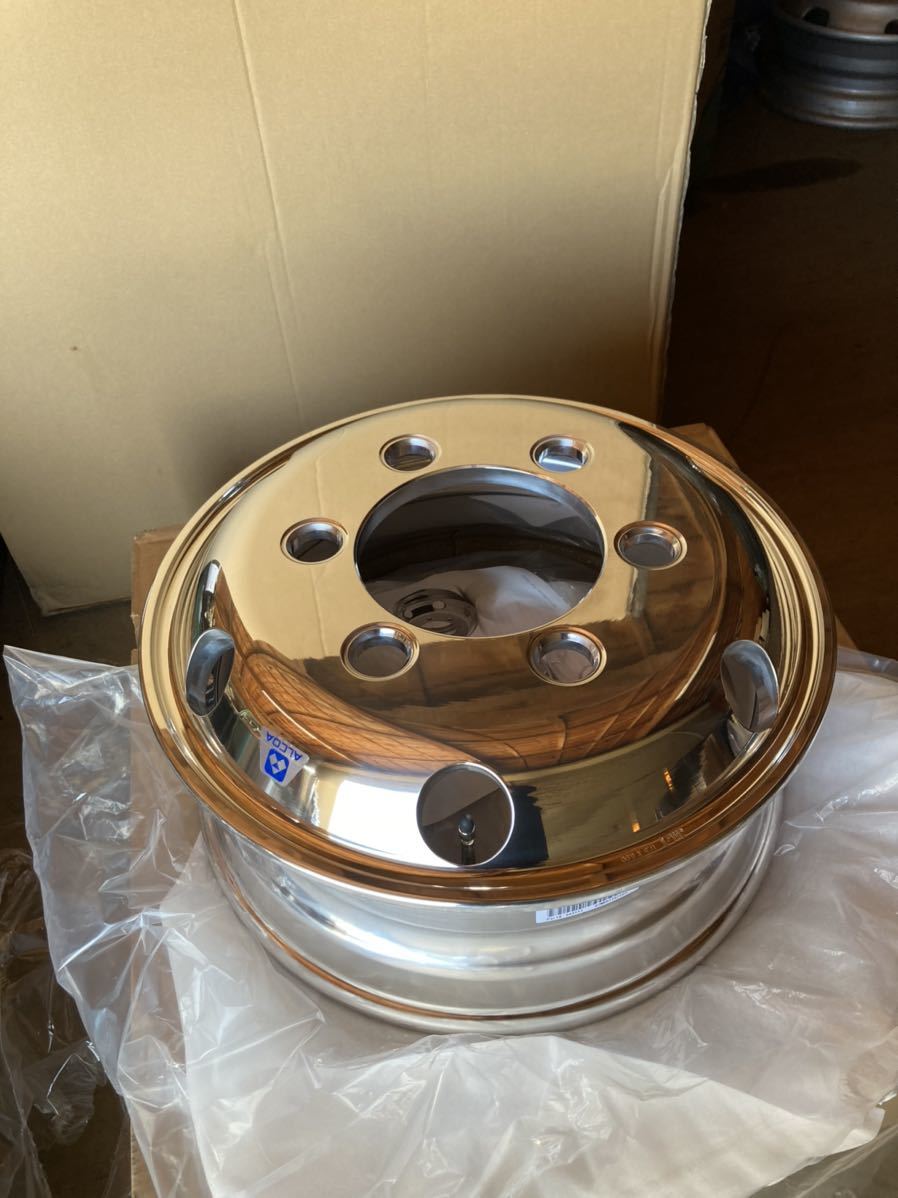 アルコア17.5アルミホイール1本 17.5×6.00 135 6H トラック用アルミ