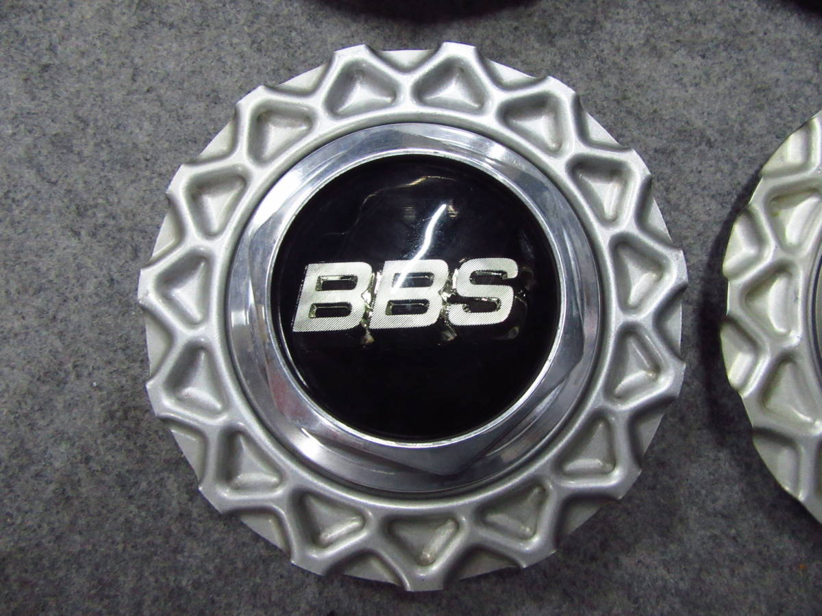 BBS RS 14インチ、15インチ用センターキャップ4枚セット 良品(社外品 