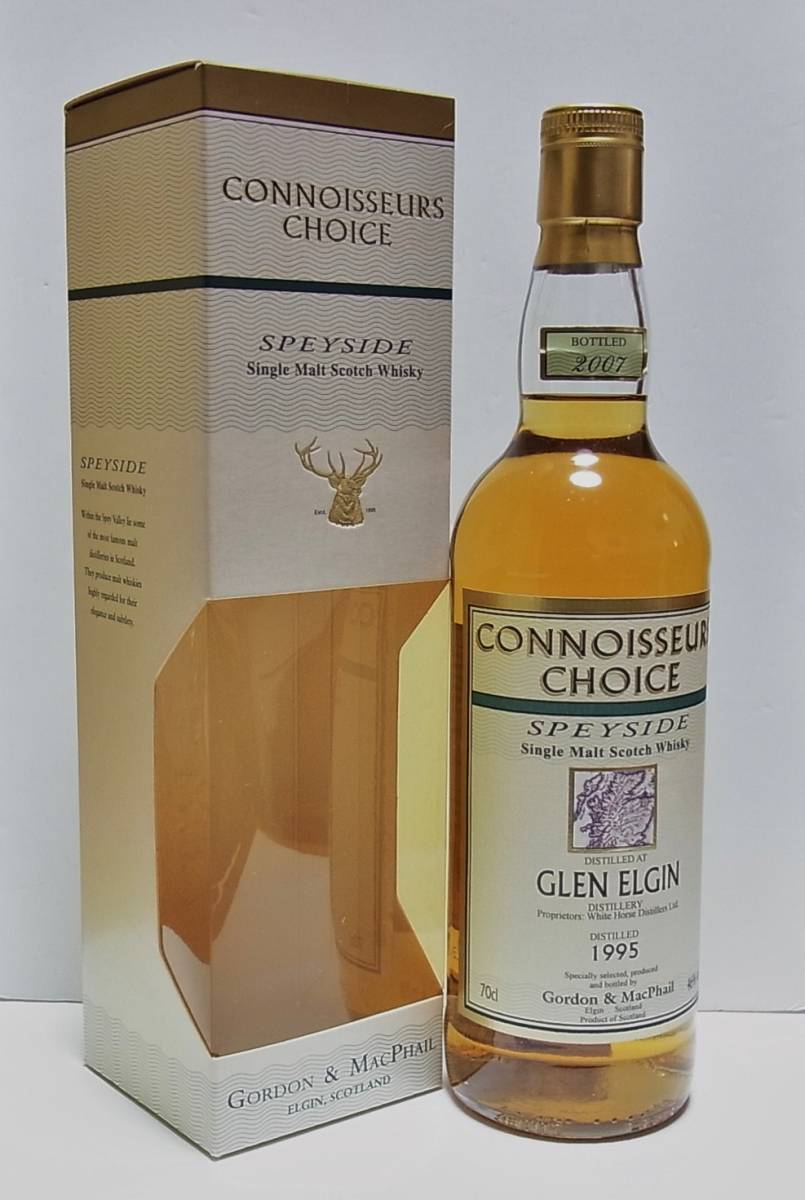 G&M ゴードン&マクファイル GLEN ELGIN グレンエルギン1995 46％ 700ml