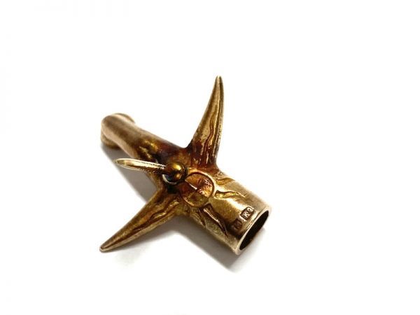 G898】1円スタート 稀少 EXPO70 MIKIMOTO 太陽の塔 K9 刻印 9金 
