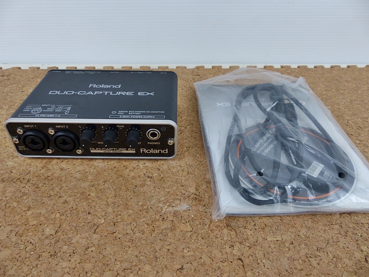 B7B-41-061-1] 楽器 Roland DUO-CAPTURE EX UA-22 オーディオ