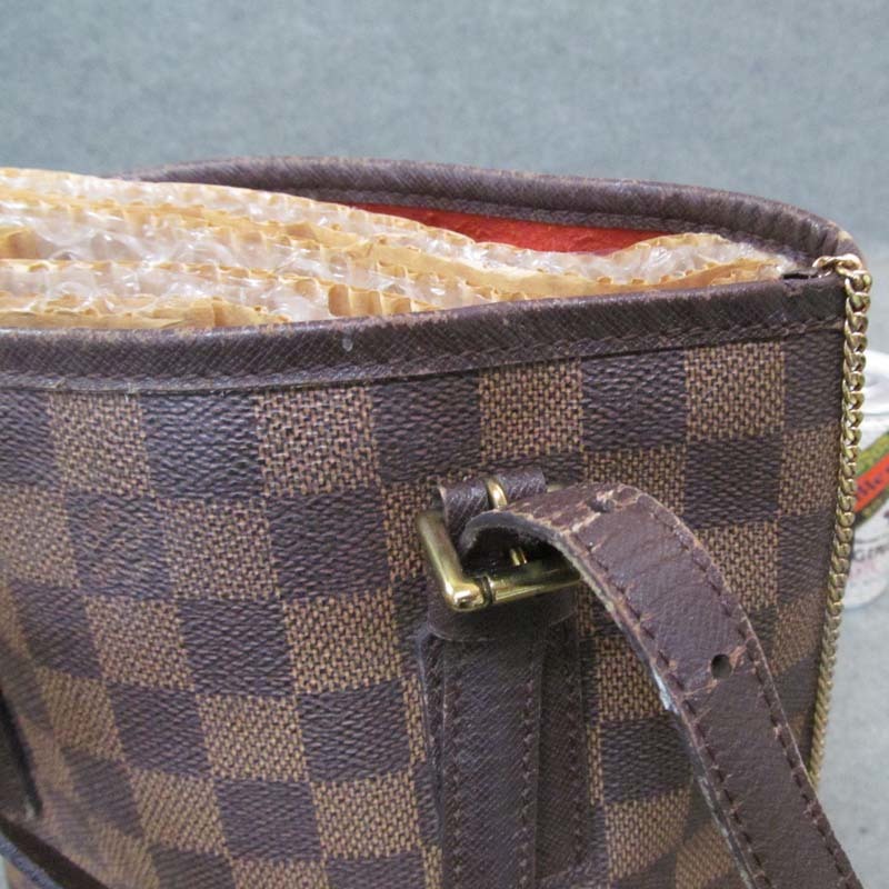 ☆ルイヴィトン ダミエ マレ バケツ型 肩掛け ショルダーバッグ☆LOUIS