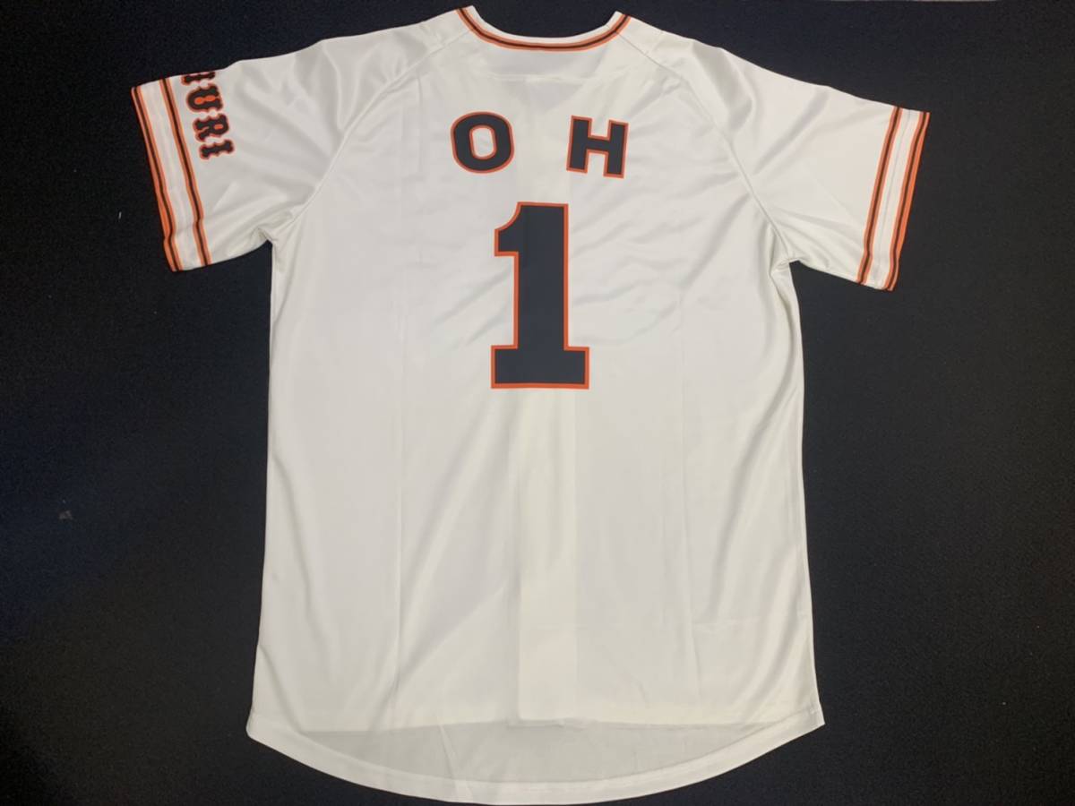 王貞治 L 1981年～1985年 ジャイアンツ ユニフォーム 読売 巨人軍 西本