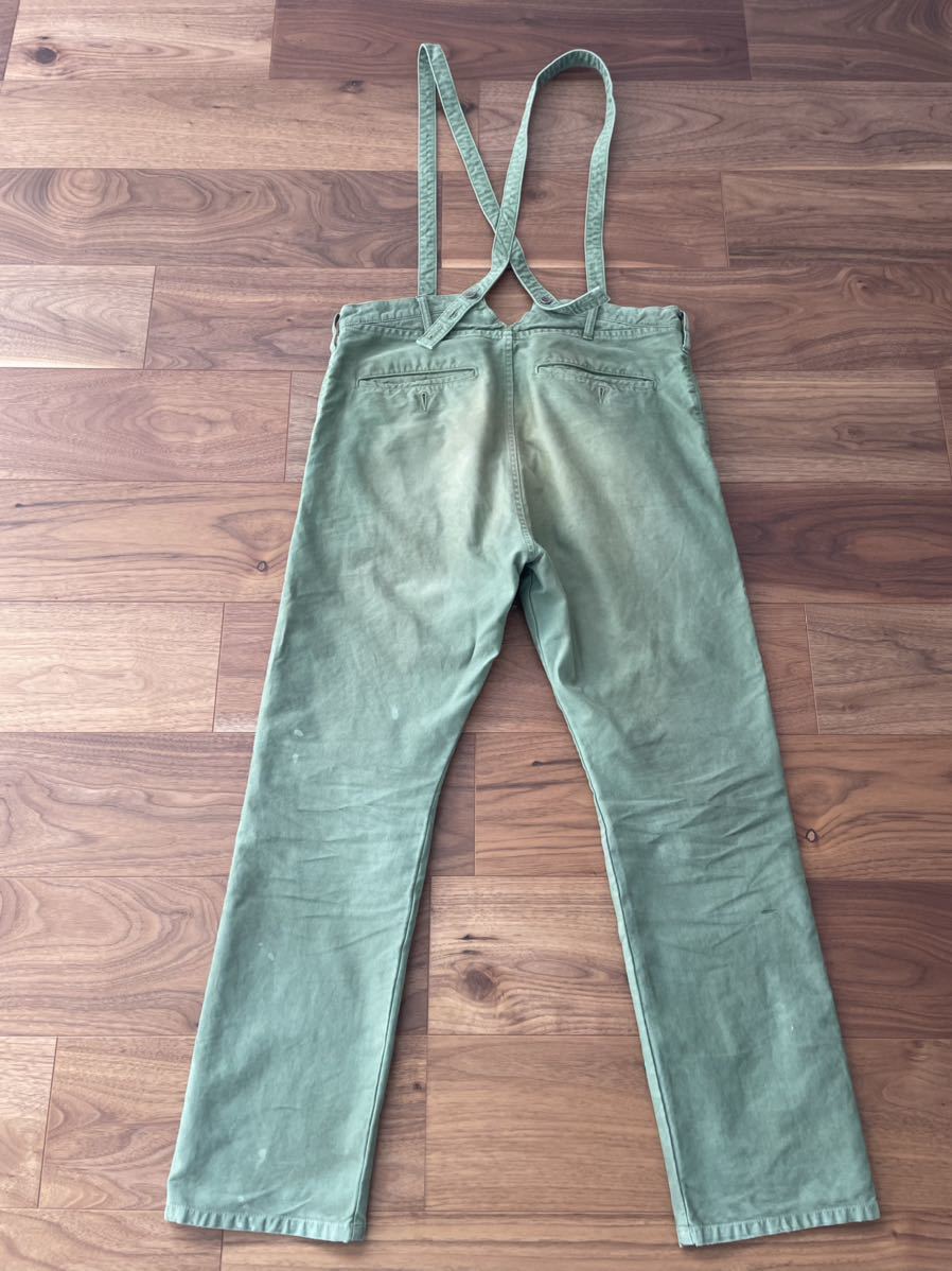 Visvim Travailler Braces Overall Painter's Distressed Pants