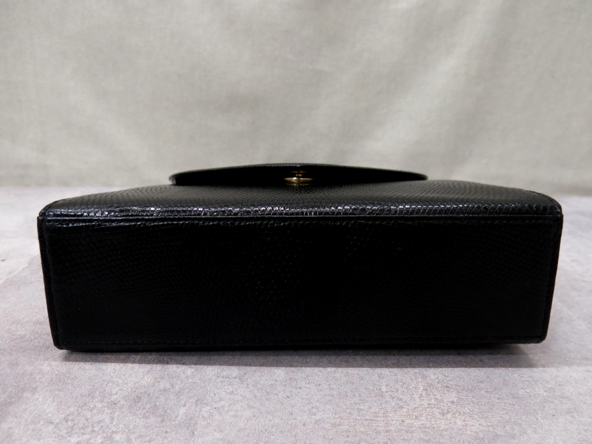 ○超美品○YSL Yves Saint-Laurent イヴ・サンローラン○リザード 本 