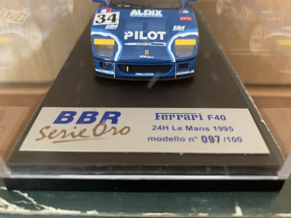 ☆フェラーリ F40 ストリート☆レッド☆1987☆1⁄43☆BBR☆ 1⁄43