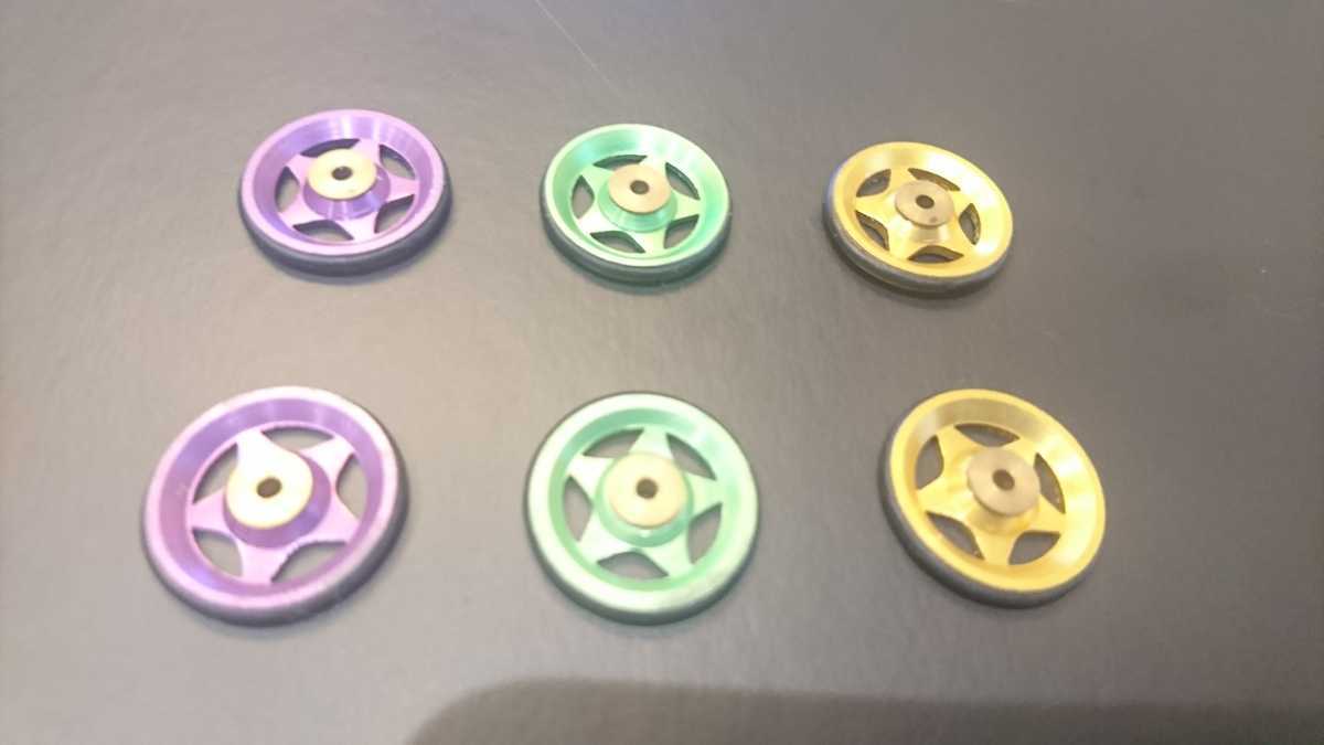 ミニ四駆 M3563 ワンウェイホイール 可変ダウンスラスト