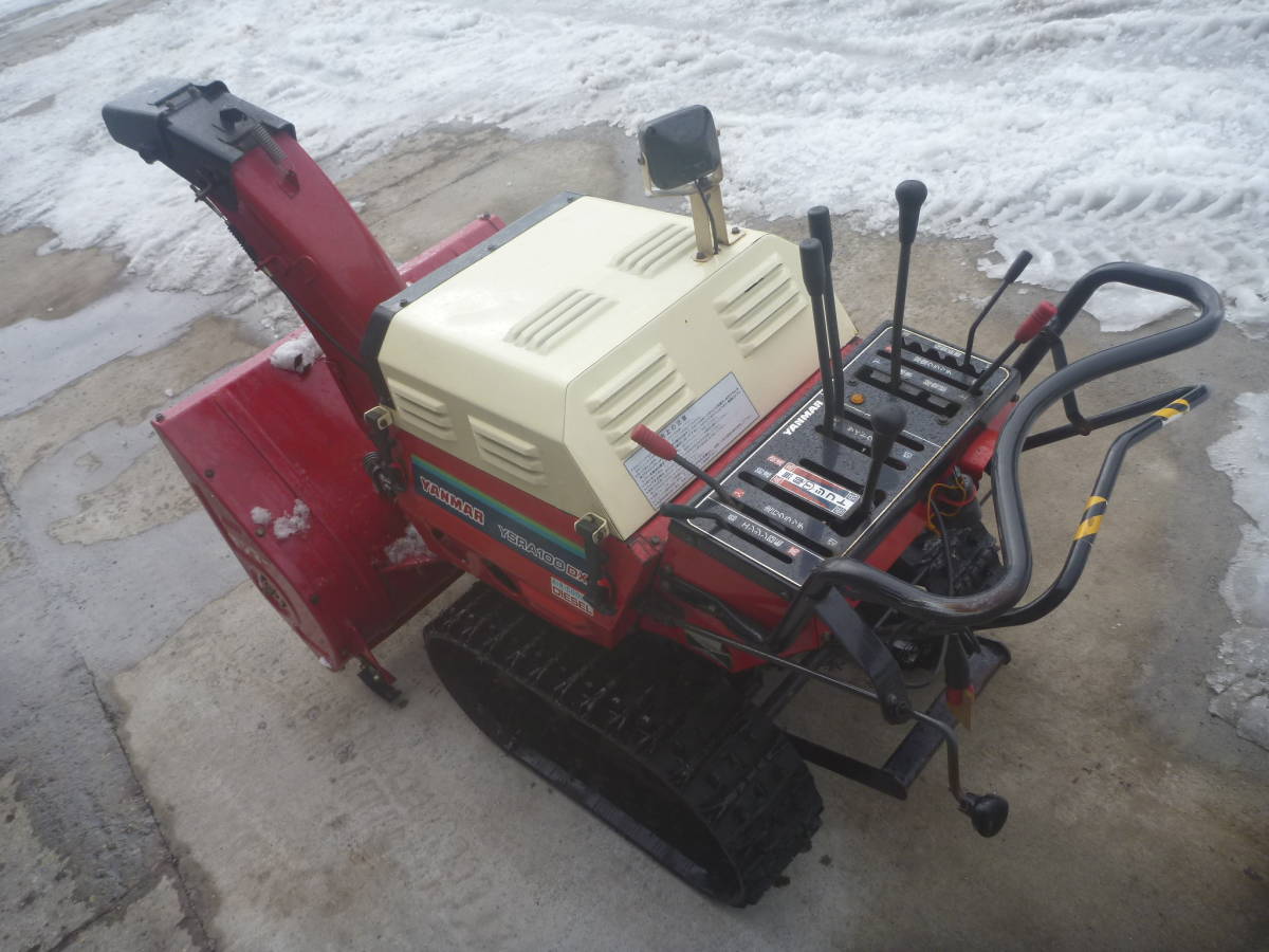 限定SALE，安い ヤンマー 除雪機 YANMAR YSRA100DX ディーゼルエンジン ちょい難あり(除雪機)｜売買されたオークション情報、yahooの商品情報をアーカイブ公開 - オークファン 除雪機